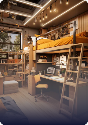 员工、学生宿舍展示图